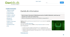 Desktop Screenshot of danbib.dk